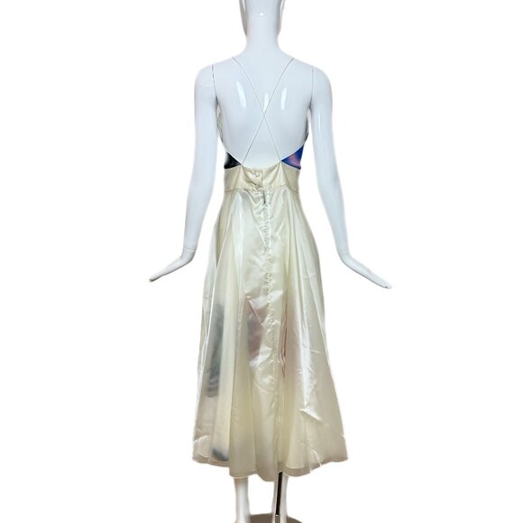 FENDI by KARL LAGERFELD 2008 Vintage Runway Silk Dress - Picture 11 of 12